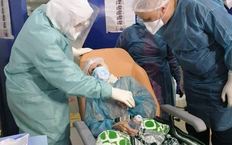 d985d8b1d98ad8b6d8a9-d981d8a7d8b33 مُسنّة مغربية في الـ 110 من عمرها تتعافى من فيروس كورونا (صور) - طنجة7