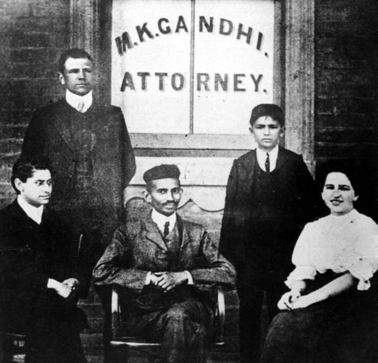 gandhi_johannesburg_1905 Mahatma Gandhi, Gandhi, Gandhi racist, Ghana university Gandhi, protest against Gandhi, India news, Indian Express