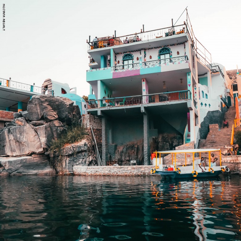 قرية غرب سهيل النوبية في أسوان قرية غرب سهيل النوبية في أسوان
