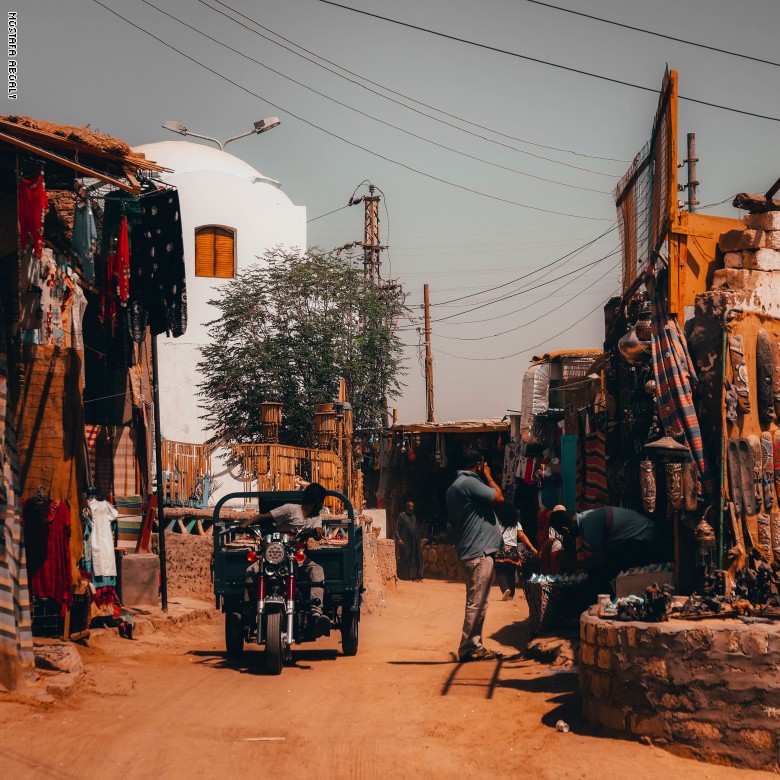 قرية غرب سهيل النوبية في أسوان قرية غرب سهيل النوبية في أسوان