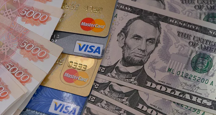 الدولار الأمريكي والروبل الروسي الدولار الأمريكي والروبل الروسي