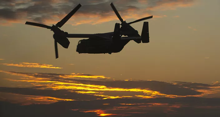 طائرة تابعة لسلاح الجو الأميركيMV-22 Osprey طائرة تابعة لسلاح الجو الأميركيMV-22 Osprey