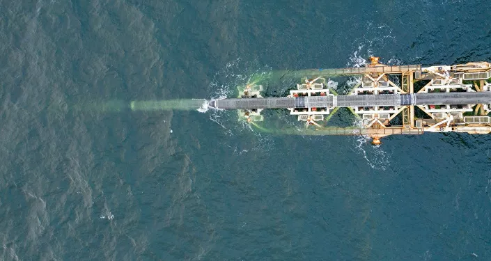 إنشاء خط أنابيب غاز التيار الشمالي - 2 إنشاء خط أنابيب غاز التيار الشمالي - 2