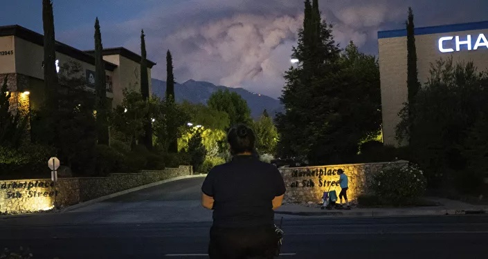 اشتعال حرائق الغابات في كاليفورنيا، الولايات المتحدة 2 أغسطس 2020 اشتعال حرائق الغابات في كاليفورنيا، الولايات المتحدة 2 أغسطس 2020