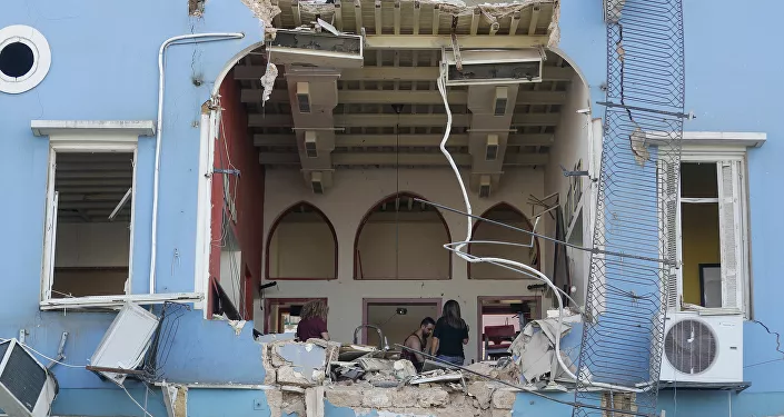 انفجار مرفأ بيروت، لبنان أغسطس/ آب 2020 انفجار مرفأ بيروت، لبنان أغسطس/ آب 2020