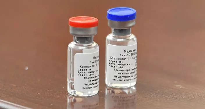 اللقاح الروسي المضاد لوباء كوفيد-19 الناتج عن الإصابة بفيروس كورونا المستجد اللقاح الروسي المضاد لوباء كوفيد-19 الناتج عن الإصابة بفيروس كورونا المستجد