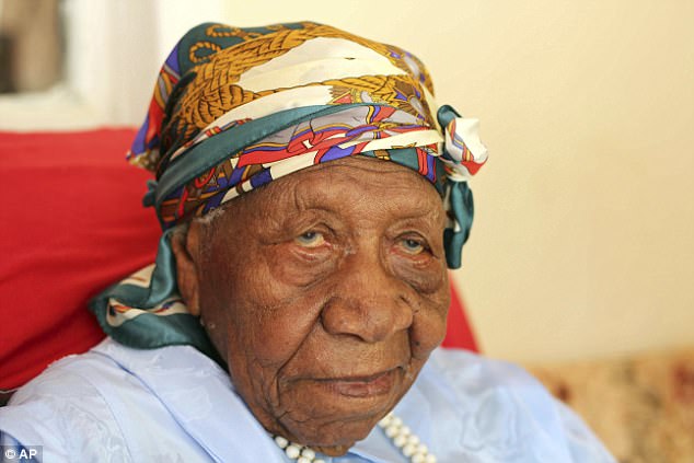 Violet Mosse Brown (pictured) has died in Jamaica aged 117. She became the world's oldest person in April this year after the death of fellow 117-year-old Emma Morano, from Italy  