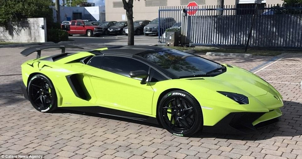 The 2016 Lamborghini has just 700 miles on the clock and is valued at £474,000 ($600,000). The unique buy is currently being watched by almost 300 people who hope to bag the incredible package when the sale ends in just under two weeks