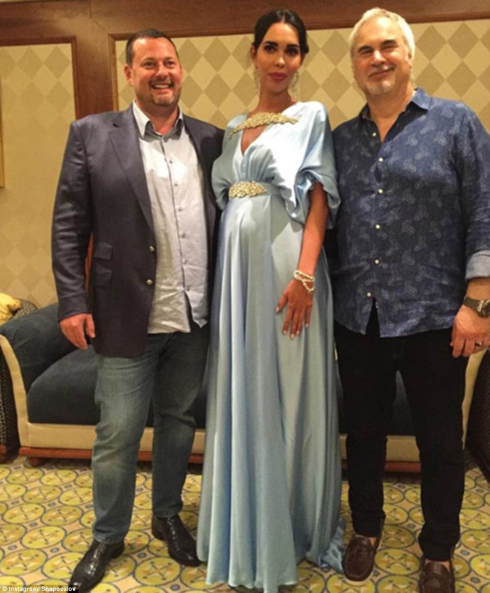 Shapovolov is less forthcoming when it comes to his Instagram account but does occasionally share photos of his beautiful wife including this one where she was pregnant with their second child 