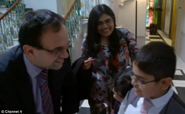 Minesh was clearly delighted by his son's performance, but Rahul was already eager to study for the next round 