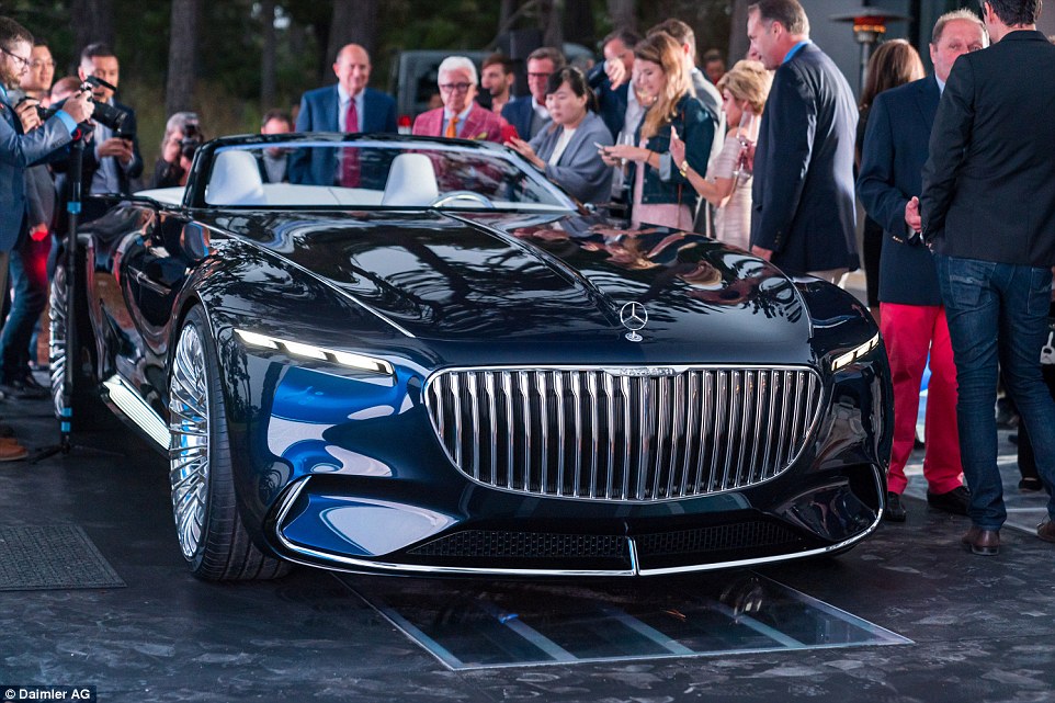 The vehicle stunned onlookers during Monterey Car Week - one of the biggest motoring events on the US calendar