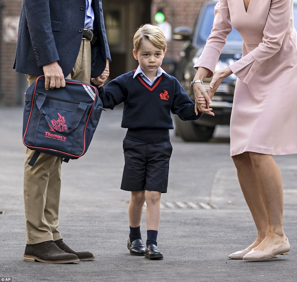 George will be given the space to find himself and have confidence to be himself, his school has said