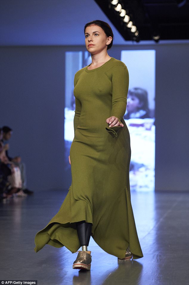 However, in a well received break from the norm, several designers chose to employ models with disabilities for their catwalk shows