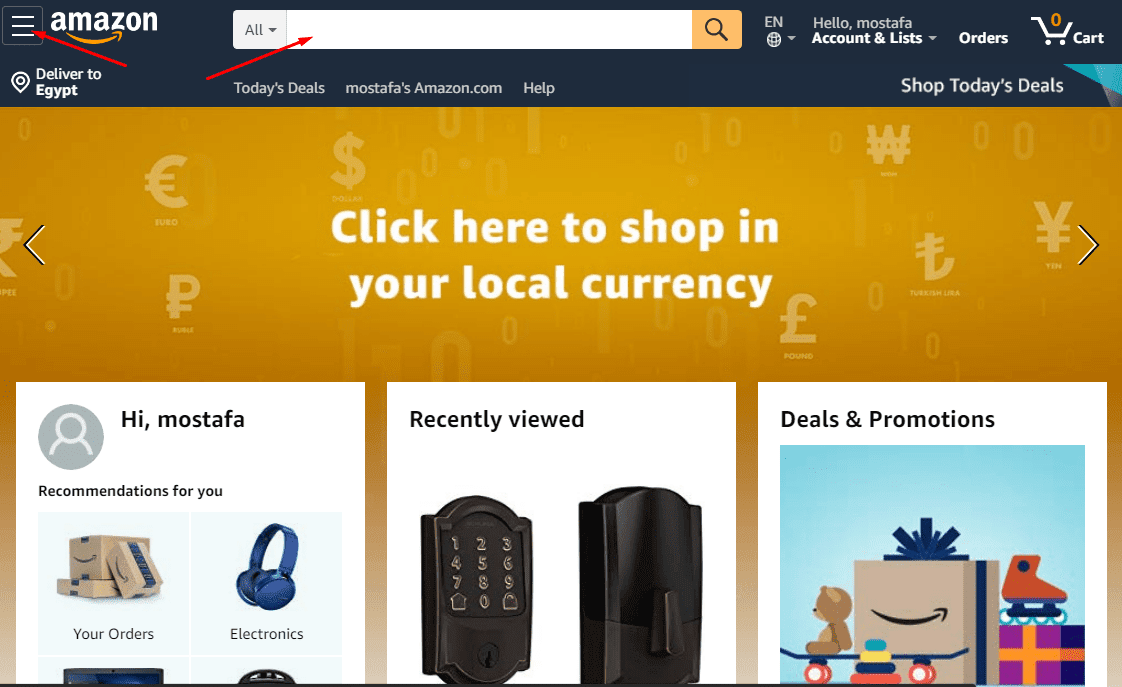 شرح الشراء من موقع امازون السعودية والعروض الجديدة شرح الشراء من موقع امازون السعودية والعروض الجديدة