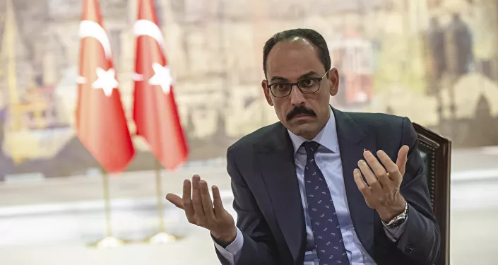 المتحدث باسم الرئاسة التركية إبراهيم قالن المتحدث باسم الرئاسة التركية إبراهيم قالن