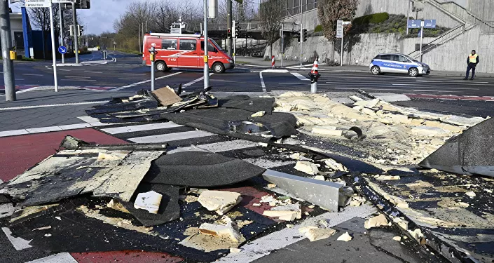 إعصار سيارا، أمطار و ثلوج، في أوروبا، ألمانيا 10 فبراير 2020 إعصار سيارا، أمطار و ثلوج، في أوروبا، ألمانيا 10 فبراير 2020