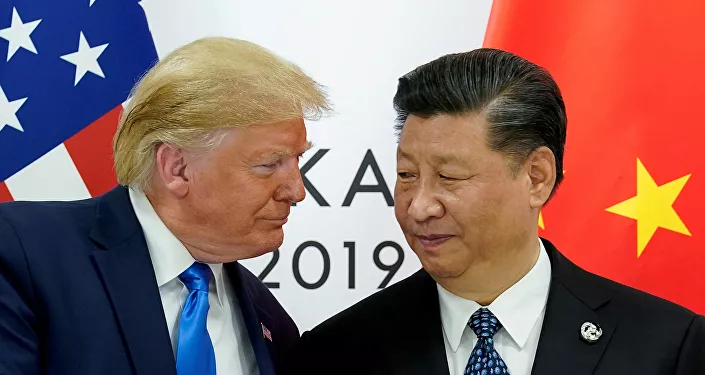 الرئيسان الأمريكي والصيني الرئيسان الأمريكي والصيني