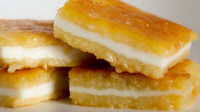 طريقة بسبوسه بالقشطه سهله