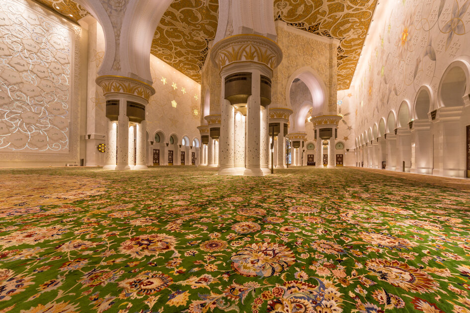 سجادة جامع الشيخ زايد الكبير