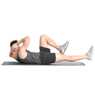 تمرين الدراجة الهوائية لشد البطن. تمرين الدراجة الهوائية لشد البطن.