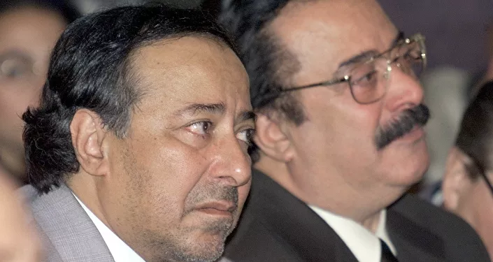 الفنانان المصريان يوسف شعبان وصلاح السعدني الفنانان المصريان يوسف شعبان وصلاح السعدني