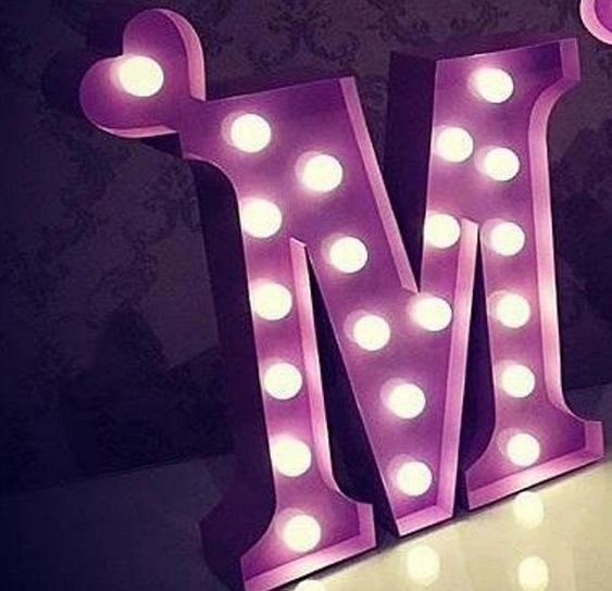 اجمل صور حرف m