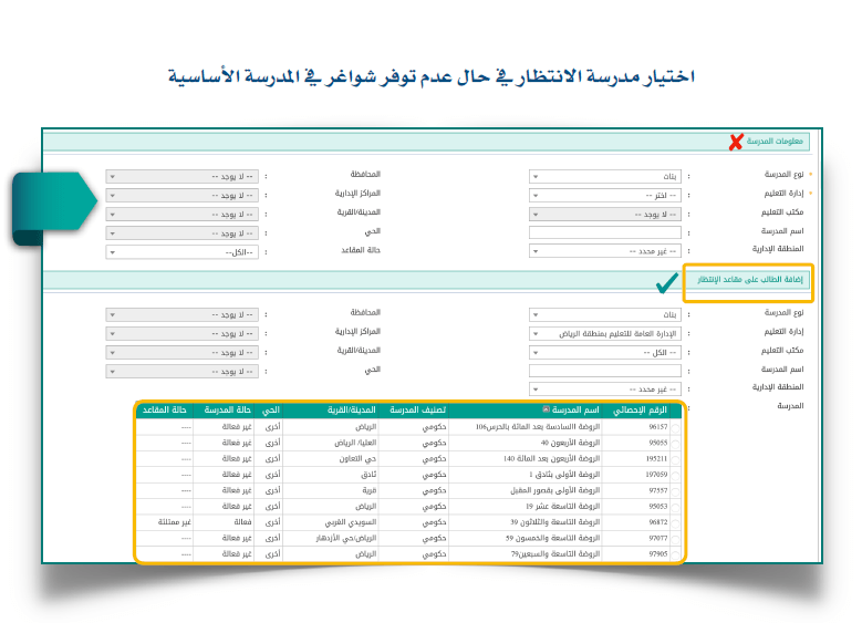اختيار المدرسة2 اختيار المدرسة2