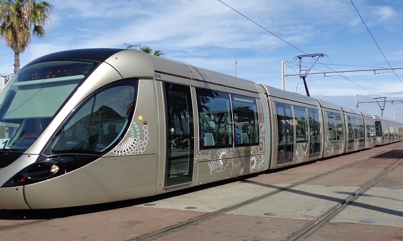 الشروع في استغلال الشطر الإضافي للخط الثاني لترامواي الرباط-سلا نهاية فبراير القادم