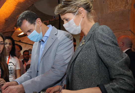 تعافي الأسد وزوجته من كورونا