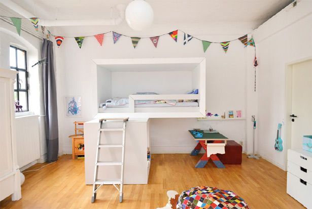 White kid’s bedroom furniture