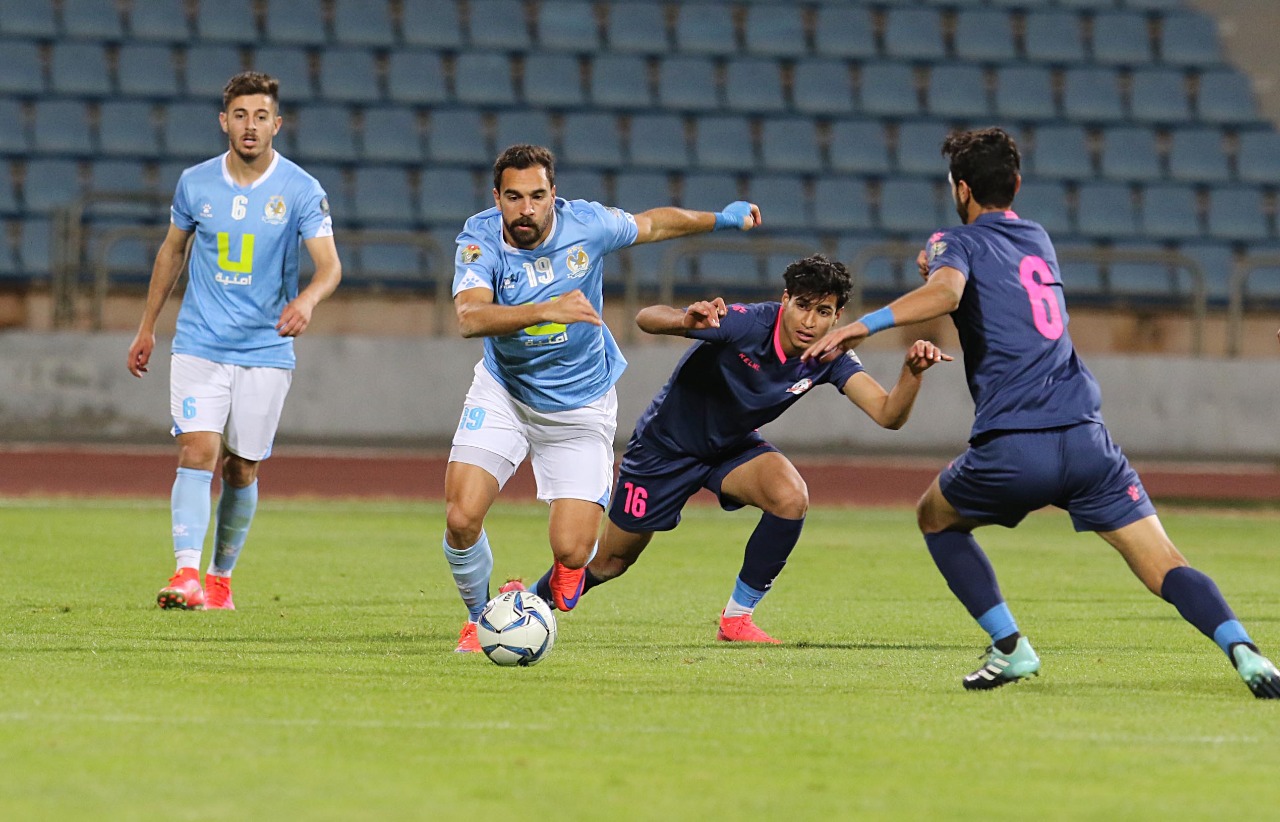 جانب من مباراة شباب الأردن والفيصلي ضمن دوري المحترفين - تصوير: أمجد الطويل