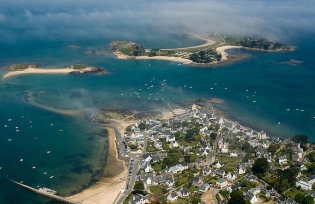 photography of Carantec, France