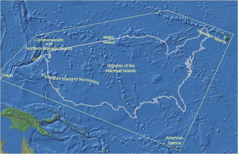 the South Pacific MAP