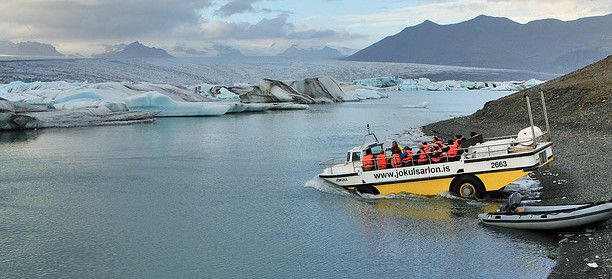 Amphibian boat tour Jökulsárlón
