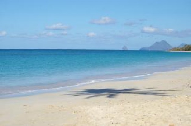 Beatiful Martinique island