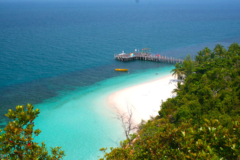 Beautiful Scenery and Landscape of Rawa Island