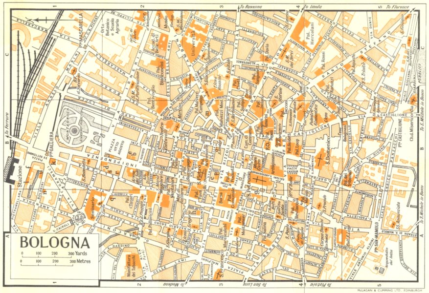 Bologna Map