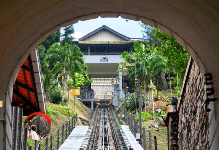 Cable Car Ride up Penang Hill