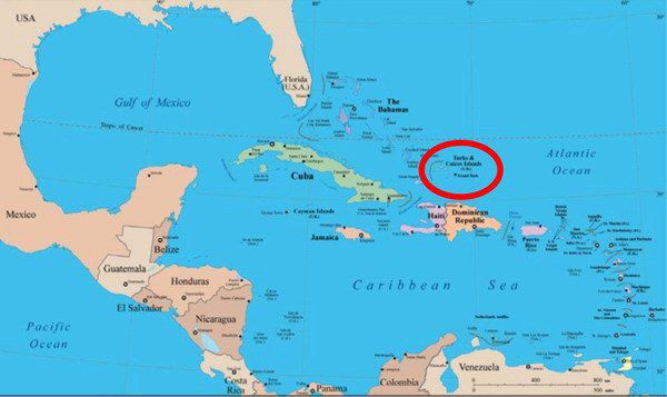 Caribbean Map