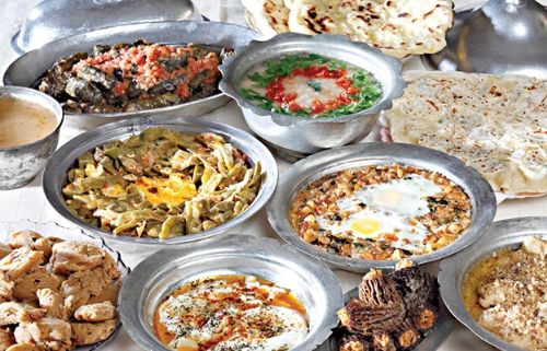 الطعام القروي في تراكلي
