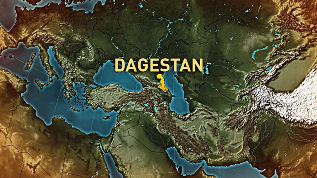 Dagestan map