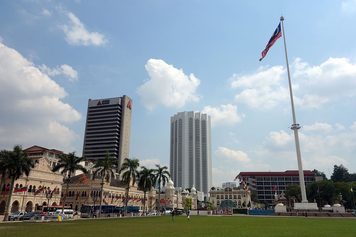 ساحة ميدان تحرير الاستقلال الماليزي