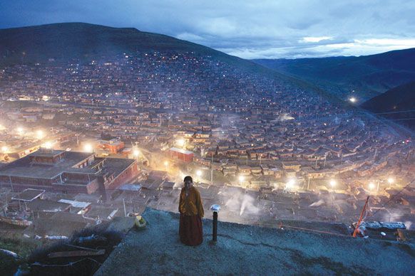 Entering Tibet