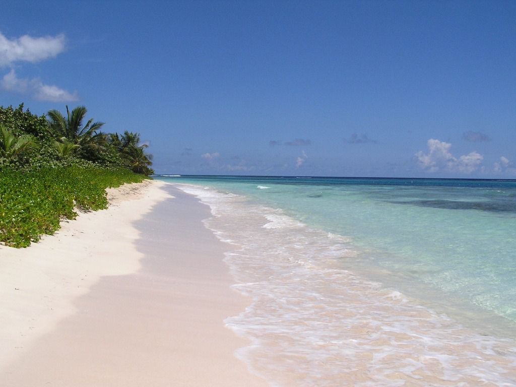 Flamenco Beach on Culebra Island, Puerto Rico