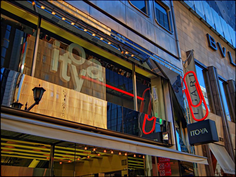 Ginza inspires many companies to do something special.