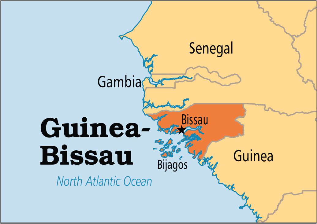 Guinea Bissau map