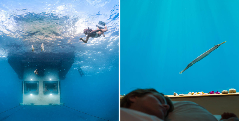 Hotel in underwater