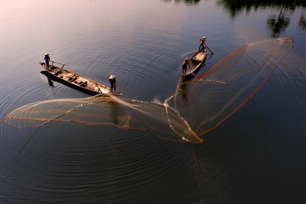 In Nhu y river