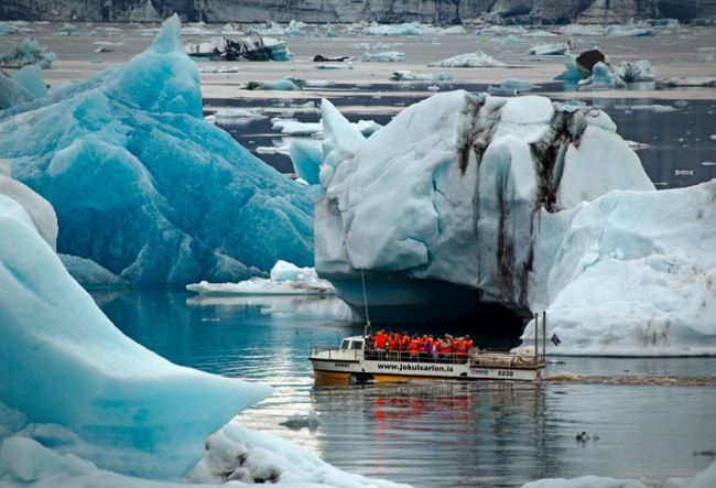 large glacial lake