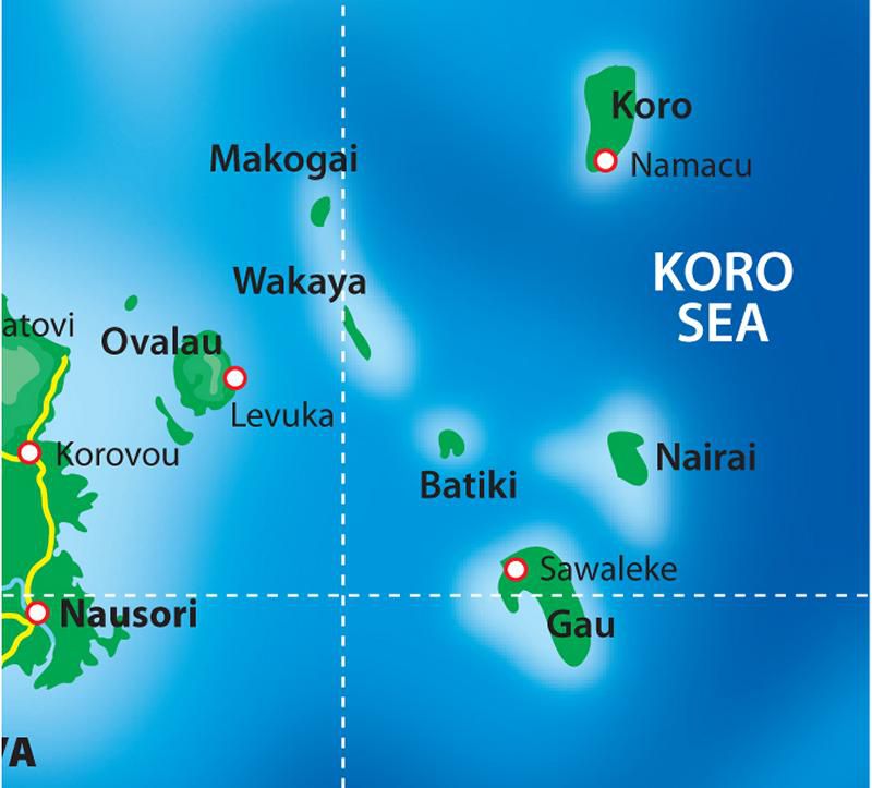 lomaiviti map